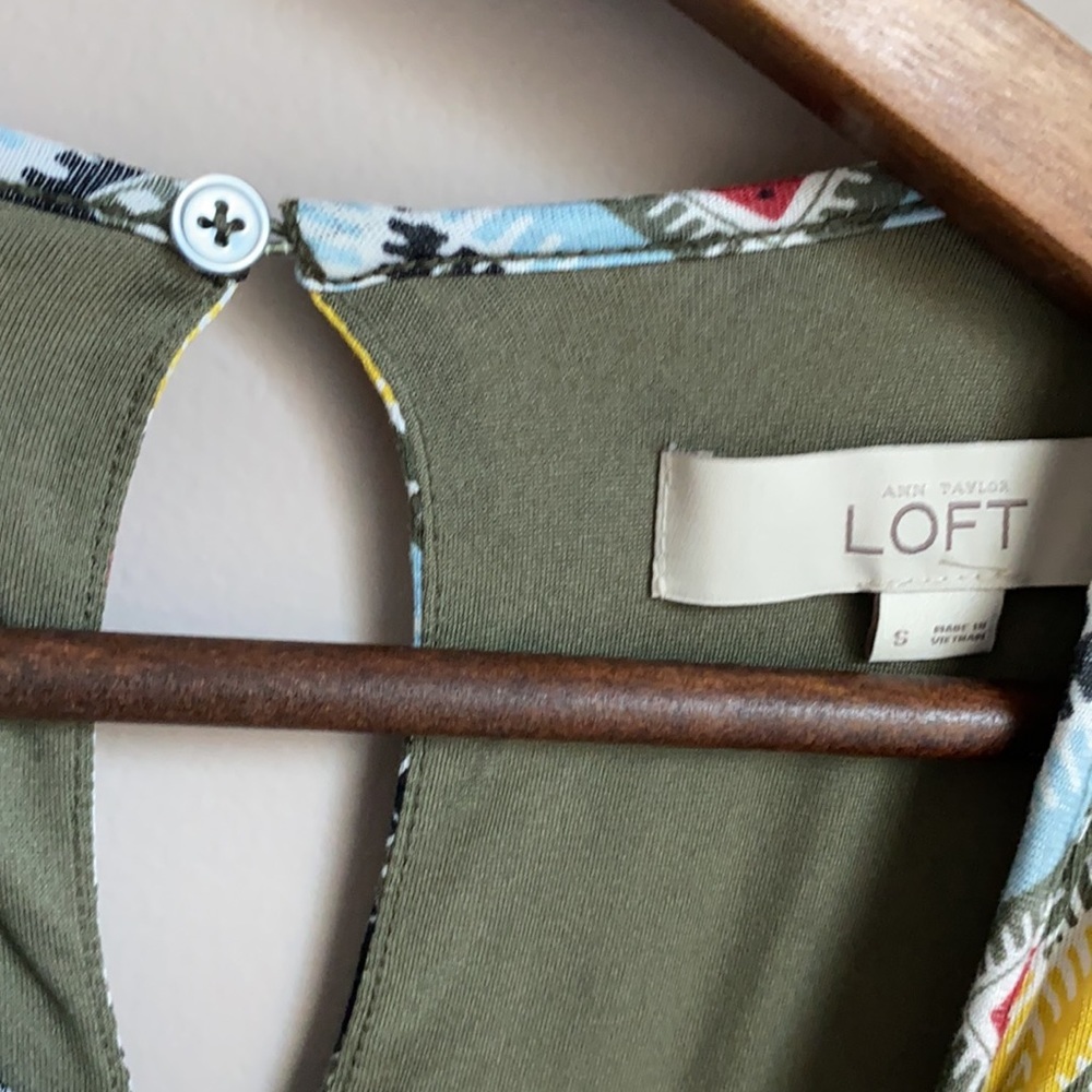 Loft Cold Shoulder Dress S - Picture 6 of 7